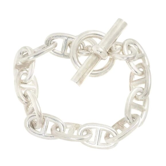 HERMES Chaine dancre TGM Bracelet Silver 925 90258342 - Picture 1 of 8